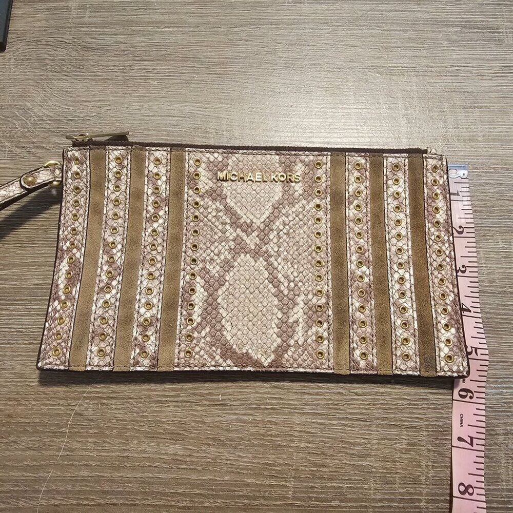 Michael Kors Brooklyn wristlet clutch